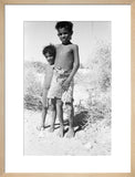 Portrait of two boys of ...