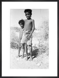 Portrait of two boys of ...