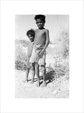 Portrait of two boys of ...