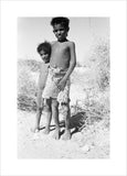 Portrait of two boys of ...