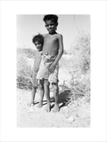 Portrait of two boys of ...