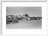 View of local villagers at ...