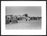 View of local villagers at ...