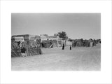 View of local villagers at ...