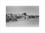 View of local villagers at ...