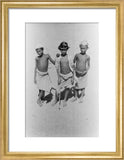 Full length portrait of three ...