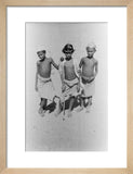 Full length portrait of three ...