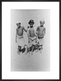 Full length portrait of three ...