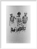 Full length portrait of three ...