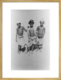 Full length portrait of three ...