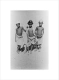 Full length portrait of three ...