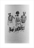 Full length portrait of three ...