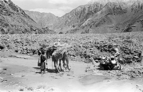 View of Wilfred Thesiger's travelling ...