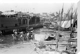 View of water sellers loading ...