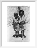 Portrait of two boys standing ...