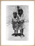 Portrait of two boys standing ...