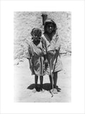 Portrait of two boys standing ...