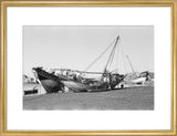 Side view of two sambuks ...