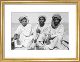 Seated group portrait of three ...