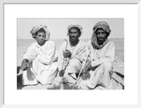 Seated group portrait of three ...