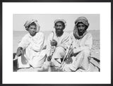 Seated group portrait of three ...
