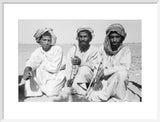 Seated group portrait of three ...