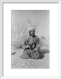 Portrait of Wilfred Thesiger sitting ...