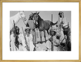Group portrait of six villagers ...
