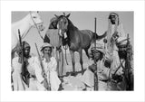 Group portrait of six villagers ...