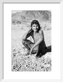 Portrait of a Qahtan prisoner ...