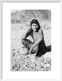 Portrait of a Qahtan prisoner ...