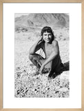 Portrait of a Qahtan prisoner ...