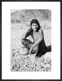Portrait of a Qahtan prisoner ...