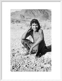 Portrait of a Qahtan prisoner ...