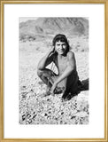 Portrait of a Qahtan prisoner ...