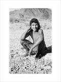 Portrait of a Qahtan prisoner ...