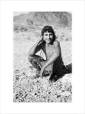Portrait of a Qahtan prisoner ...