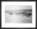 View of a vast sandy ...