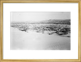 View of a vast sandy ...