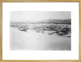 View of a vast sandy ...