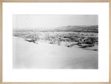 View of a vast sandy ...
