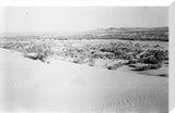 View of a vast sandy ...