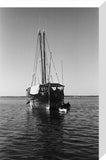 Stern view of a boom ...