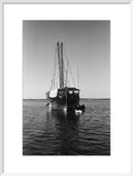 Stern view of a boom ...