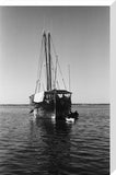 Stern view of a boom ...