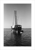 Stern view of a boom ...