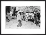 View of water sellers loading ...