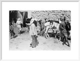 View of water sellers loading ...
