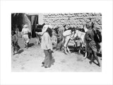 View of water sellers loading ...