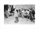 View of water sellers loading ...